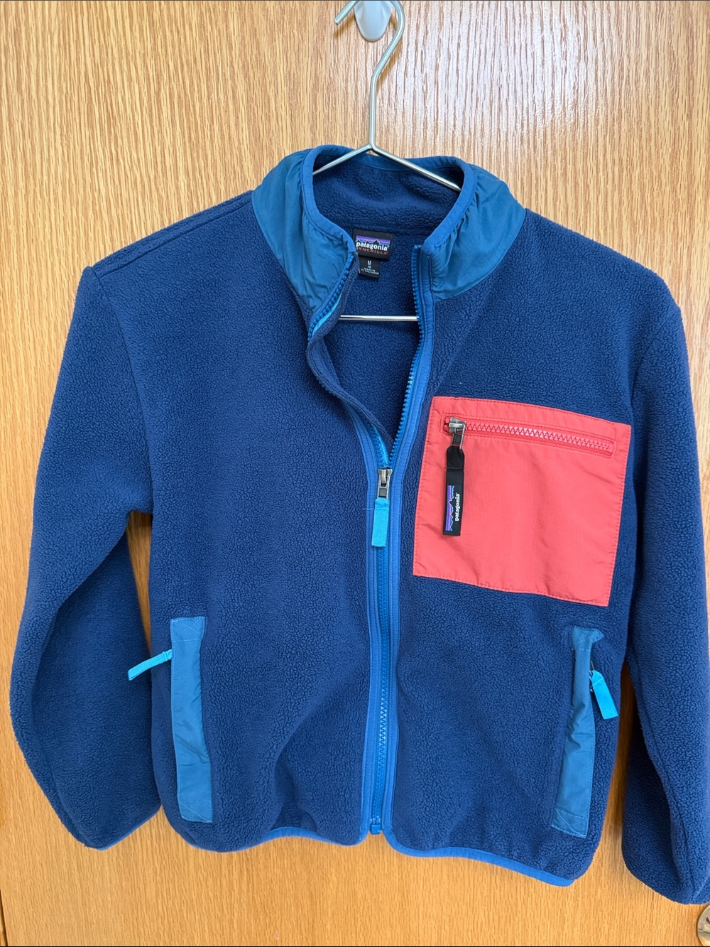 Patagonia Kids Synchilla Fleece Jacket Full Zip Size M (10)